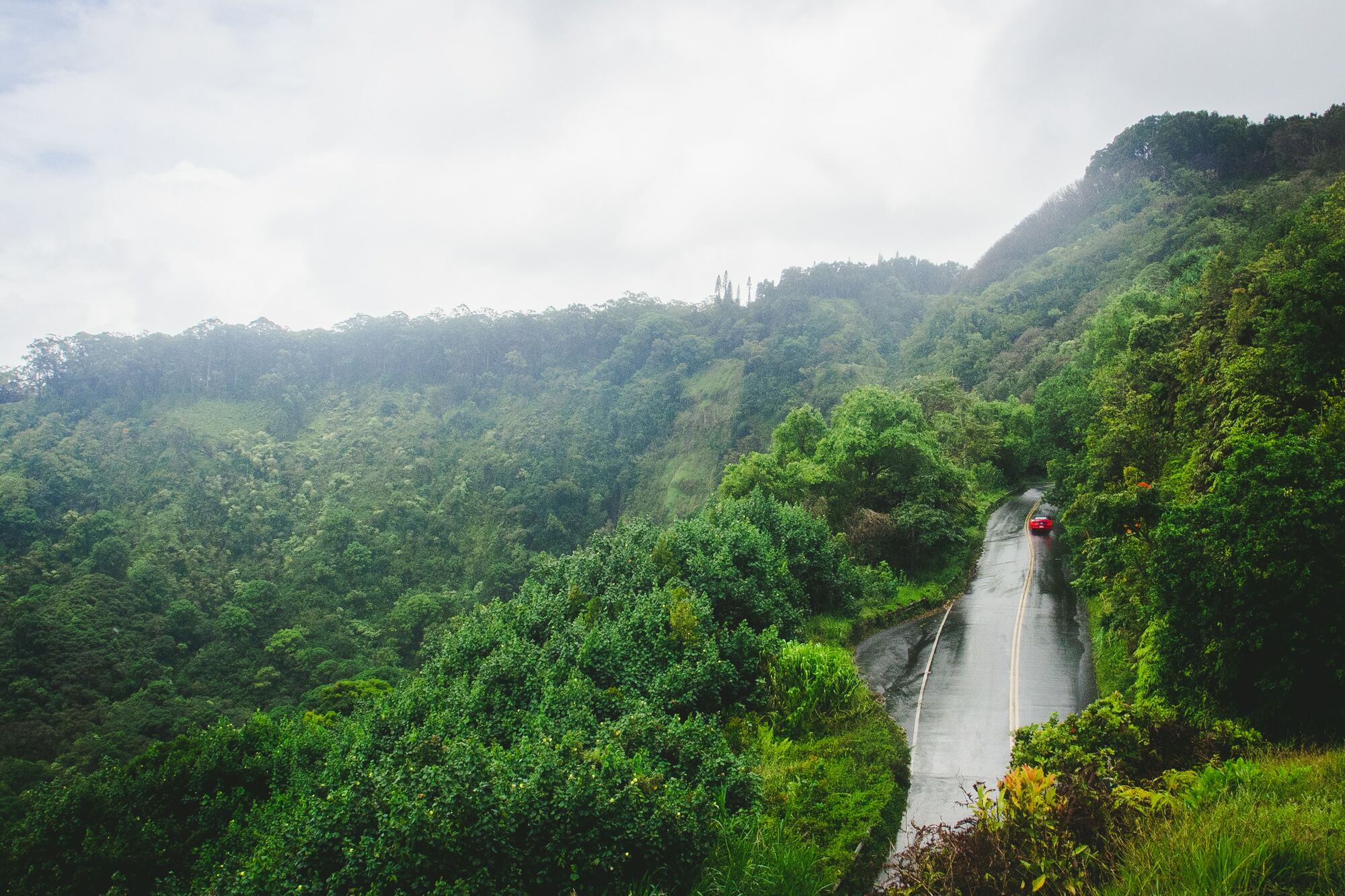 La route Hana à Maui